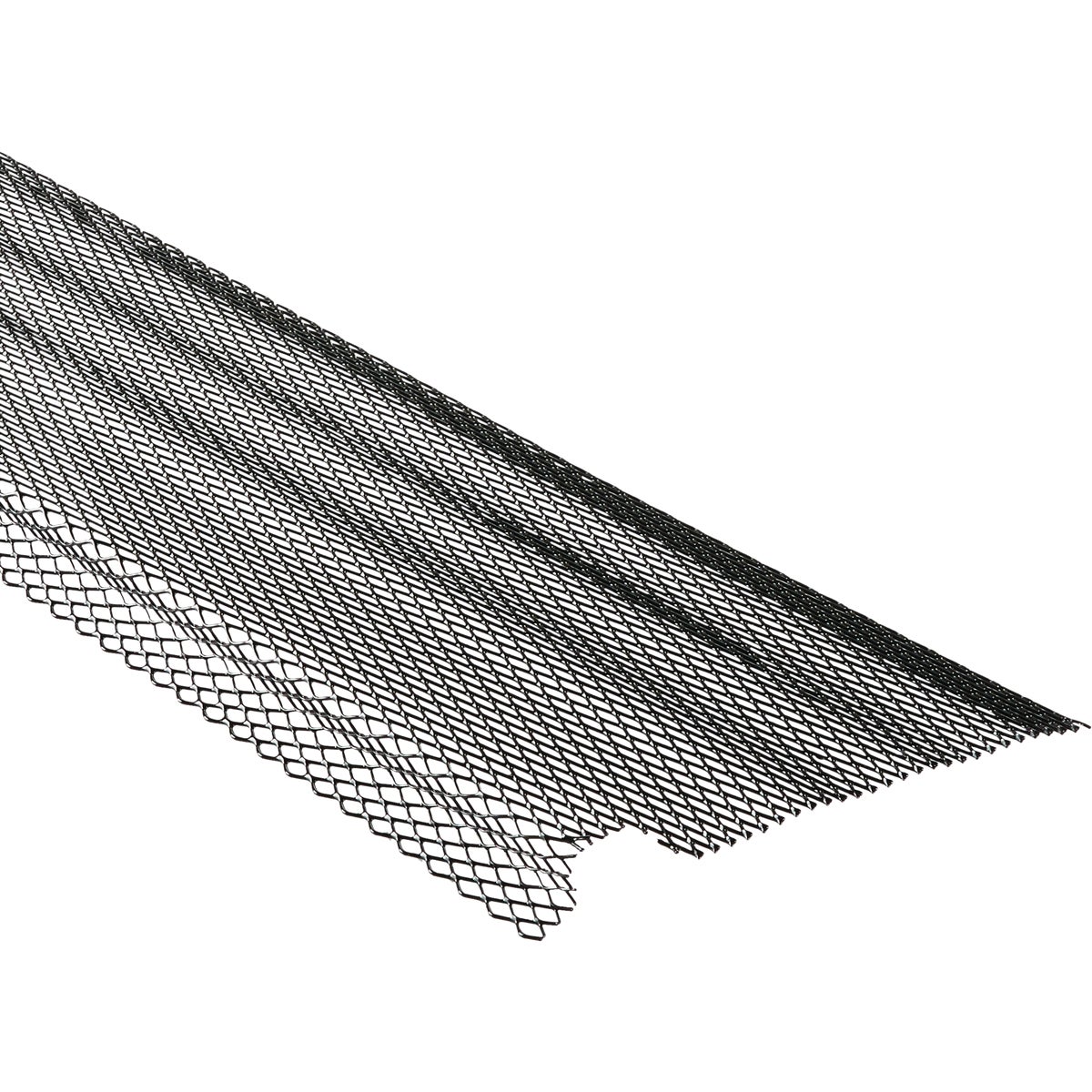 Spectra Pro Select Armour 6 In. x 3 Ft. Black Aluminum Lock-On Gutter Guard