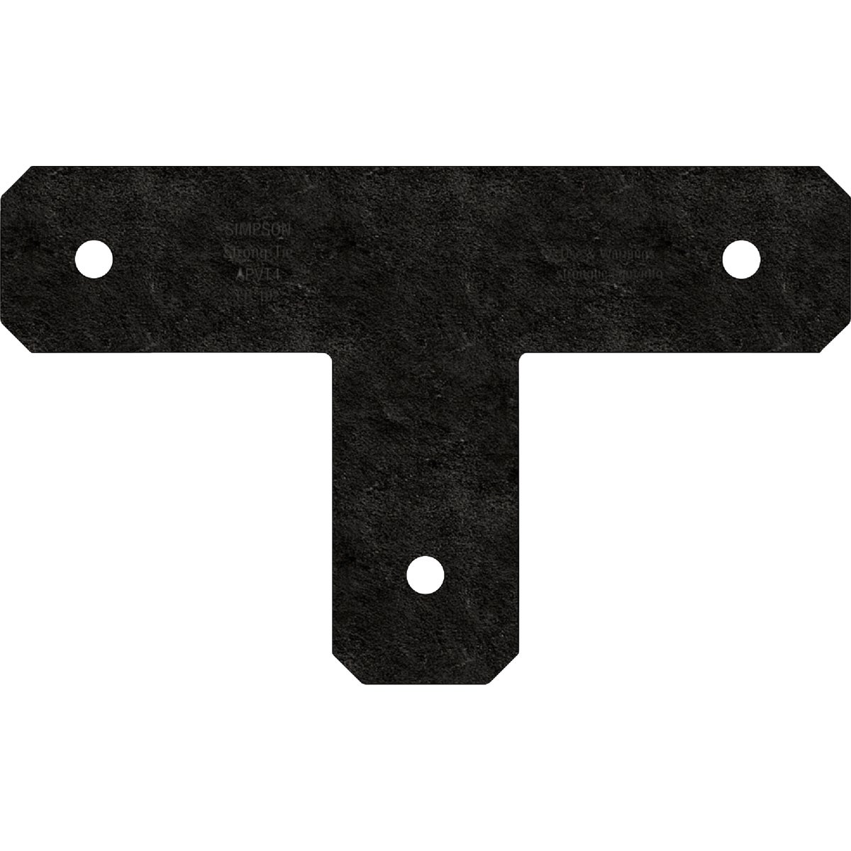 Simpson Strong-Tie Outdoor Accents Avant Collection ZMAX 4X4 Black T Strap