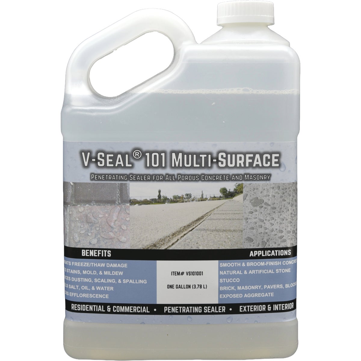 V-Seal 101 Concrete & Masonry Sealant, 1 Gal.