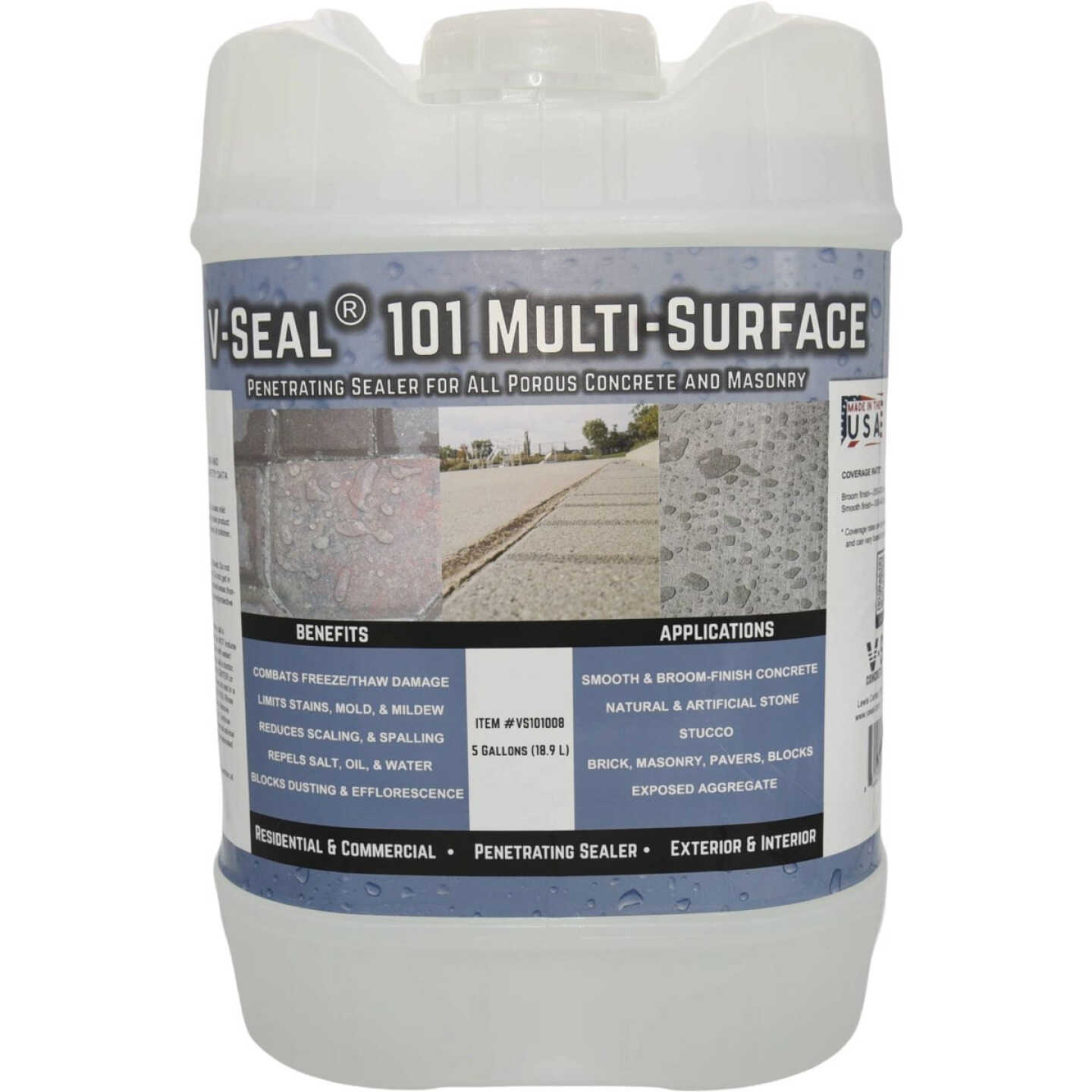 V-Seal 101 Concrete & Masonry Sealant, 5 Gal. Image 1