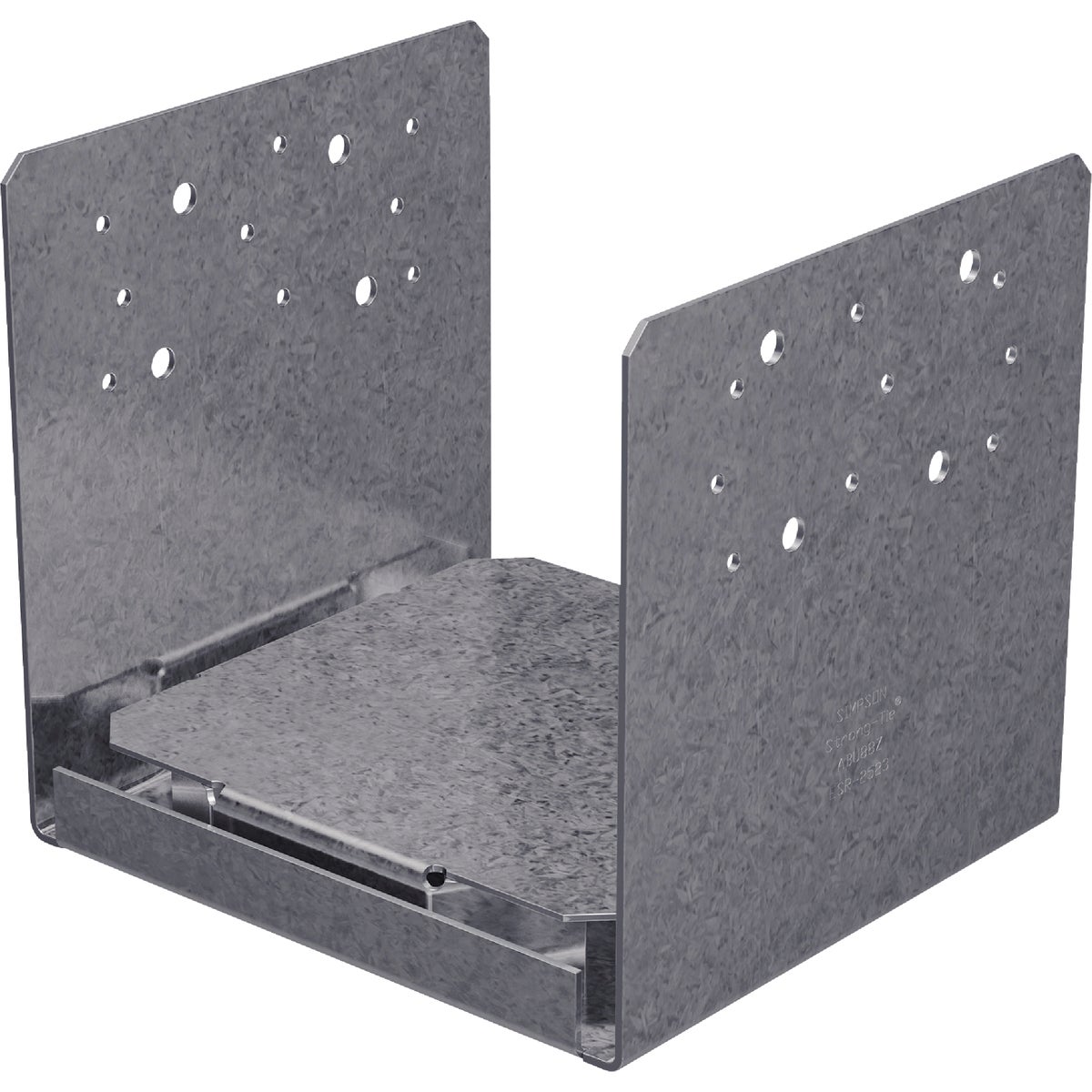 Simspon Strong-Tie ZMAX Galvanized Adjustable Standoff Post Base for 8x8