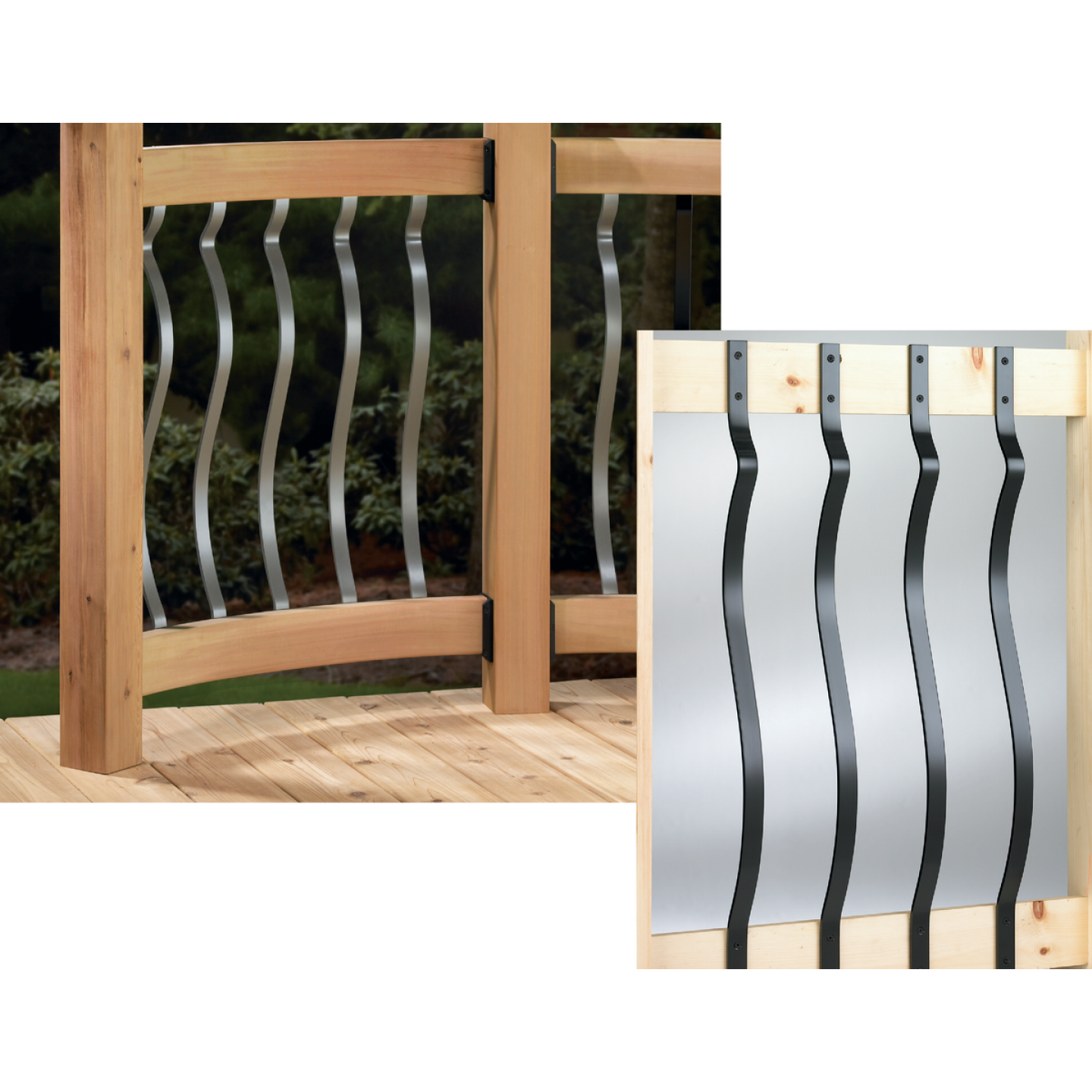 Deckorators 32-1/4 In. Bronze Aluminum Baroque Baluster (5-Pack) Image 1