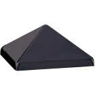 Deckorators 4 In. x 4 In. Metal Black Post Cap Image 1