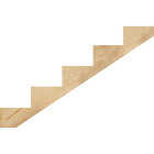 Kitzmans 5-Step Pressure Treated Precut Stair Stringer Image 1