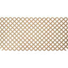 Outdoor Essentials 2 Ft. W x 8 Ft. L x 1/2 In. Thick Treated Wood Lattice Panel Image 1