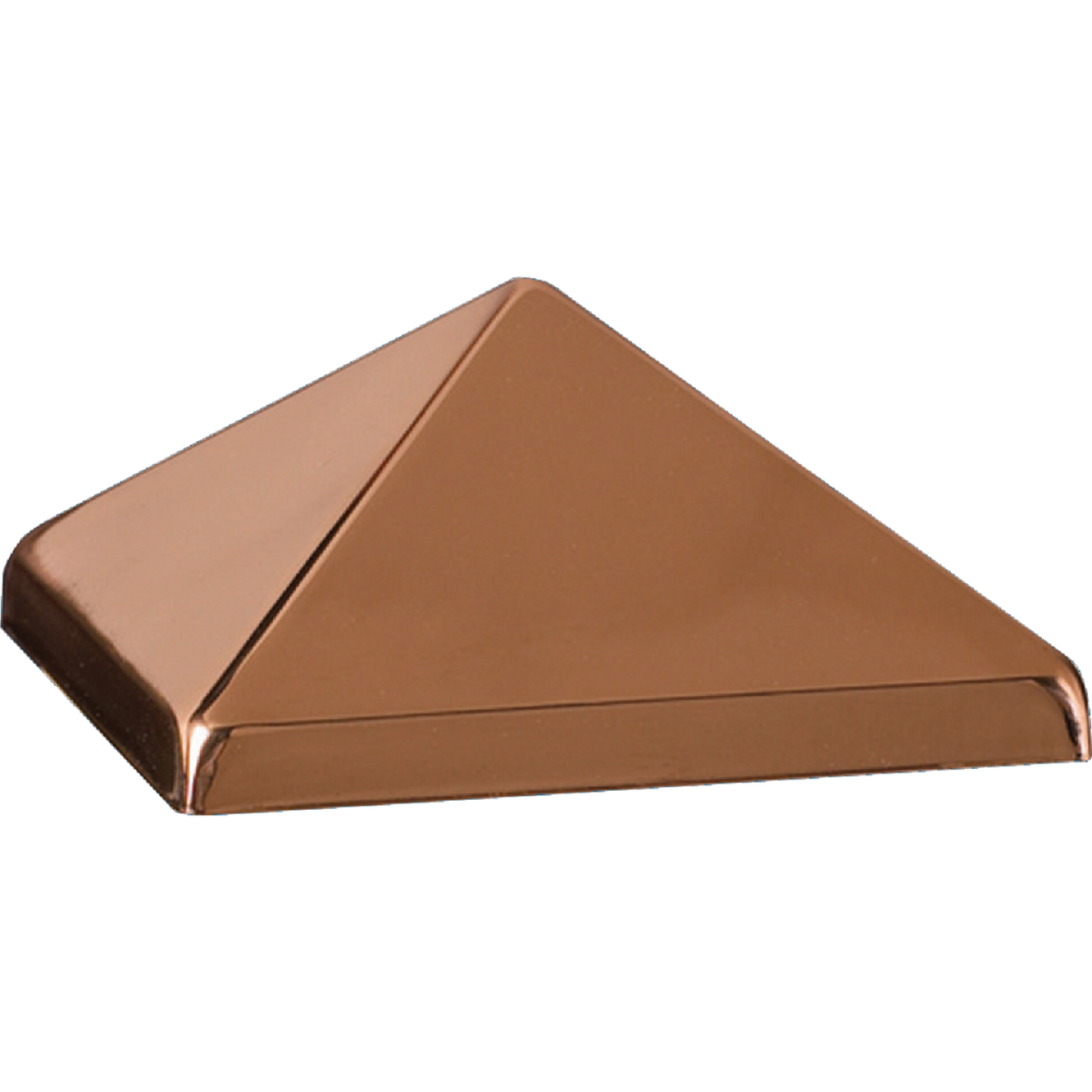 Deckorators 4 In. x 4 In. Metal Copper Post Cap Image 1