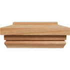 Deckorators 4 In. x 4 In. Cedar Hatteras Flat Top Post Cap Image 2
