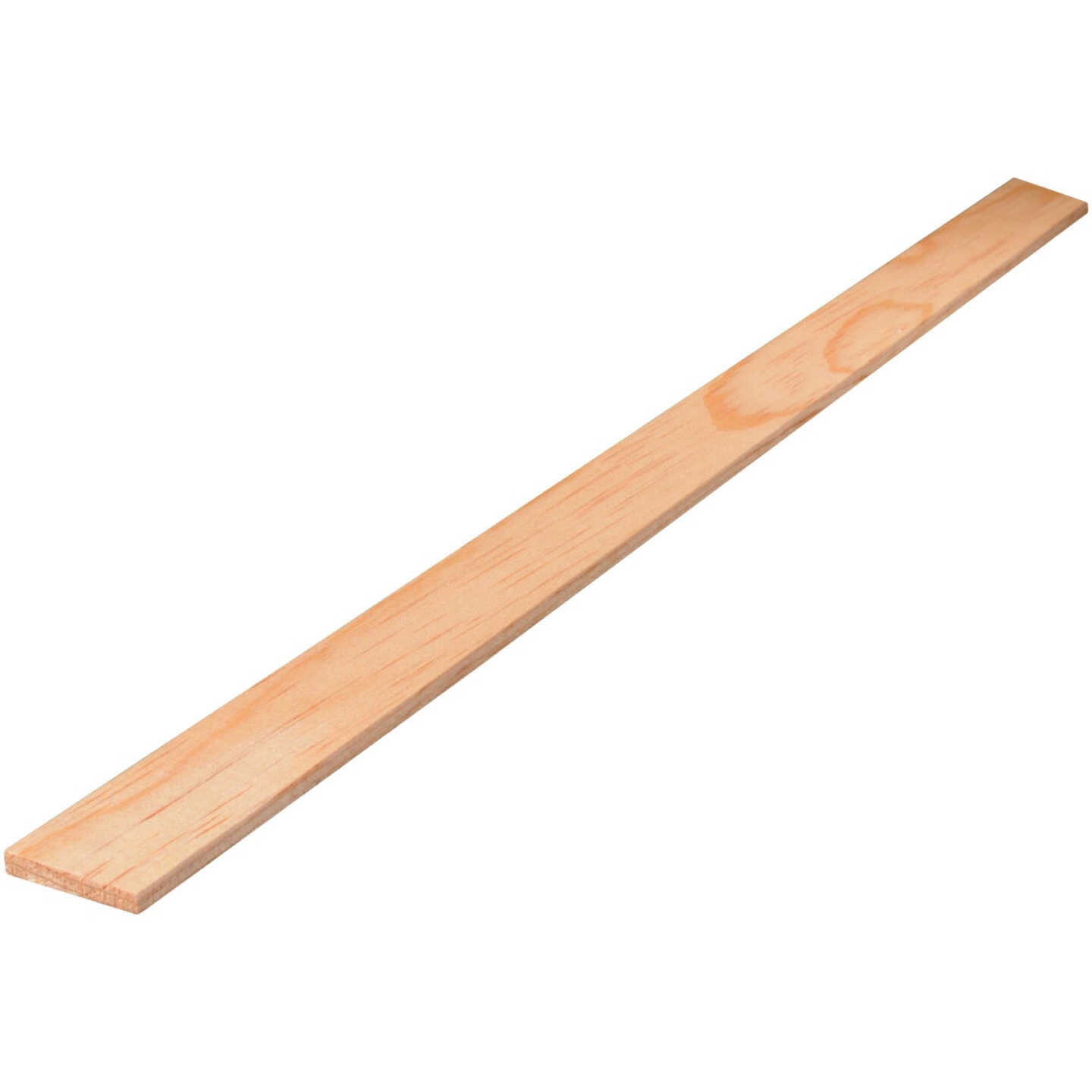 Alexandria Moulding 1/4 In. W. x 1-3/8 In. H. x 8 Ft. L. Solid Pine Lattice Molding Image 1