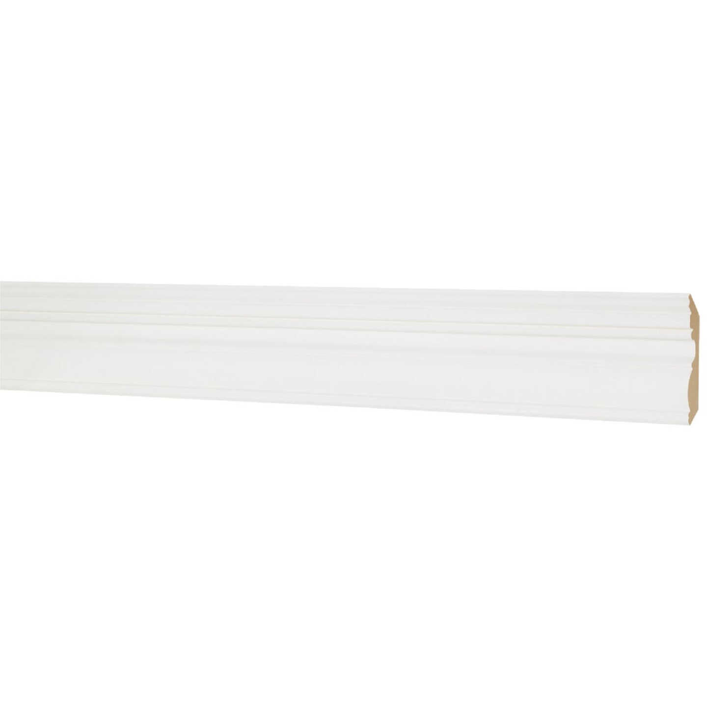 House of Fara 3/4 In. W. x 4-1/2 In. H. x 8 Ft. L. White Primed MDF Detail Crown Molding Image 3