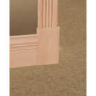 House of Fara 3/8 In. W. x 2-3/4 In. H. x 8 Ft. L. Solid Red Oak Colonial Base Molding Image 2