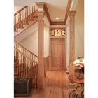 House of Fara 3/4 In. W. x 3-1/4 In. H. x 8 Ft. L. Solid Red Oak Crown Molding Image 2