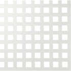 Deckorators 4 Ft. W x 8 Ft. L x 3/16 In. Thick White Vinyl Privacy Square Lattice Panel Image 1
