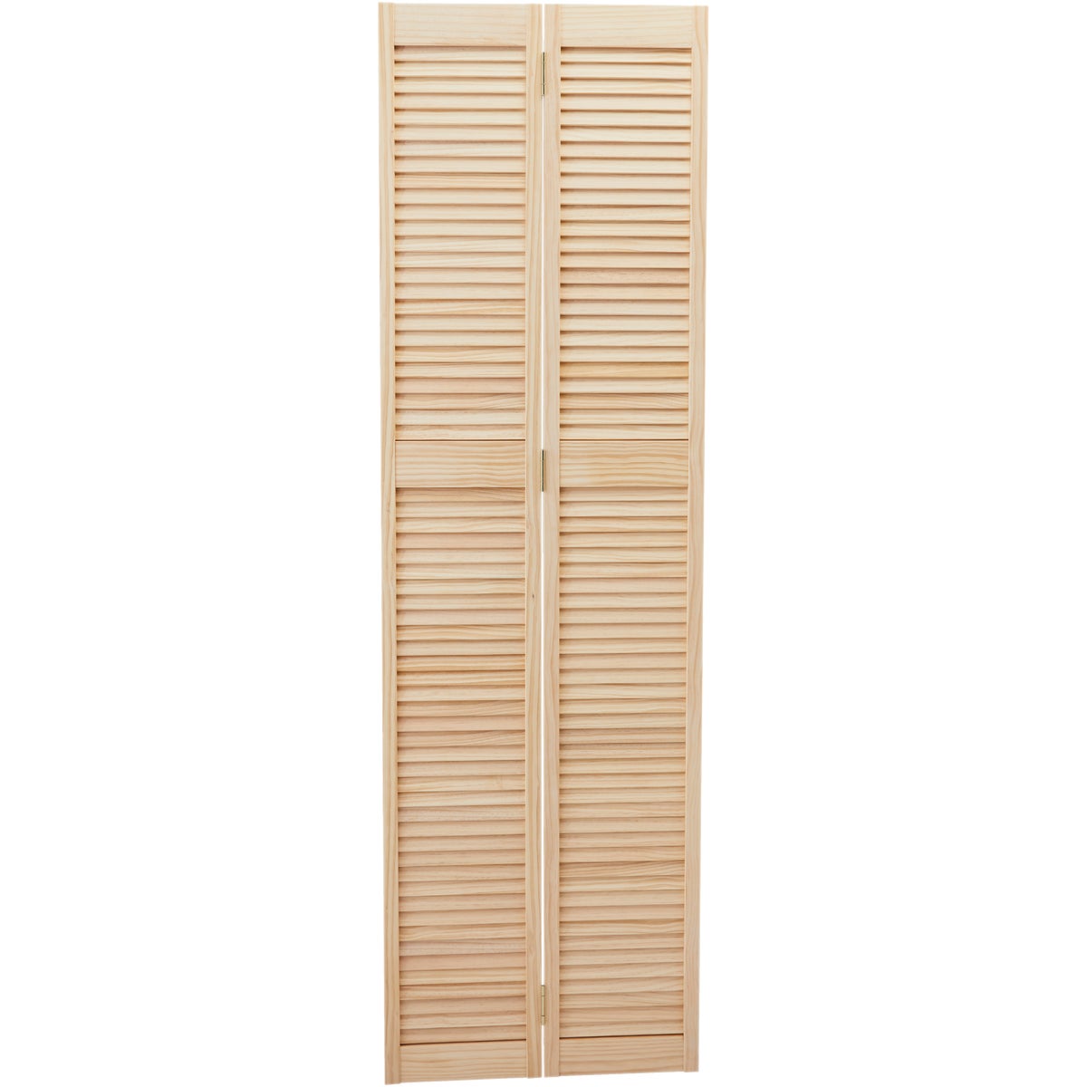 Alexandria Moulding 36 In. W. x 80 In. H. Natural Pine Bi-Fold Door