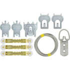 High and Mighty 20 Lb. to 60 Lb. Picture Hanger Kit (13-Piece) Image 2