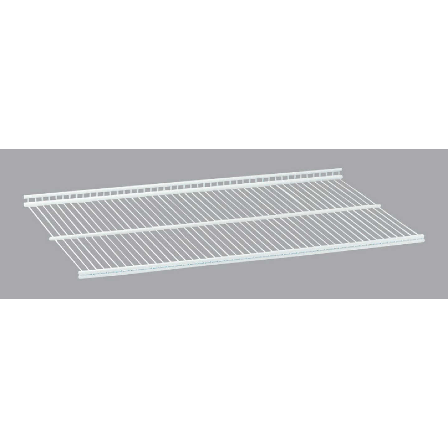 Organized Living FreedomRail 2 Ft. W. x 16 in. D Profile Ventilated Closet Shelf, White Image 1