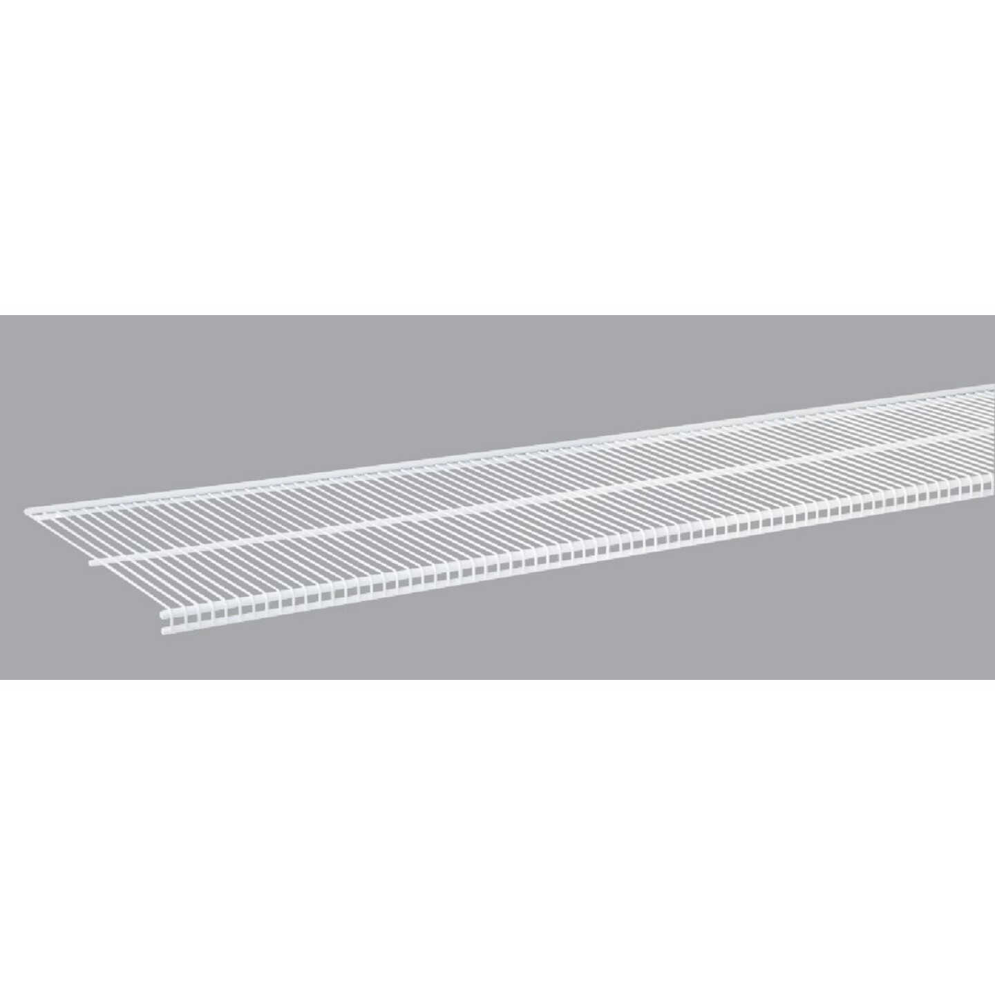 Organized Living FreedomRail 4 Ft. W. x 16 in. D Profile Ventilated Closet Shelf, White Image 1