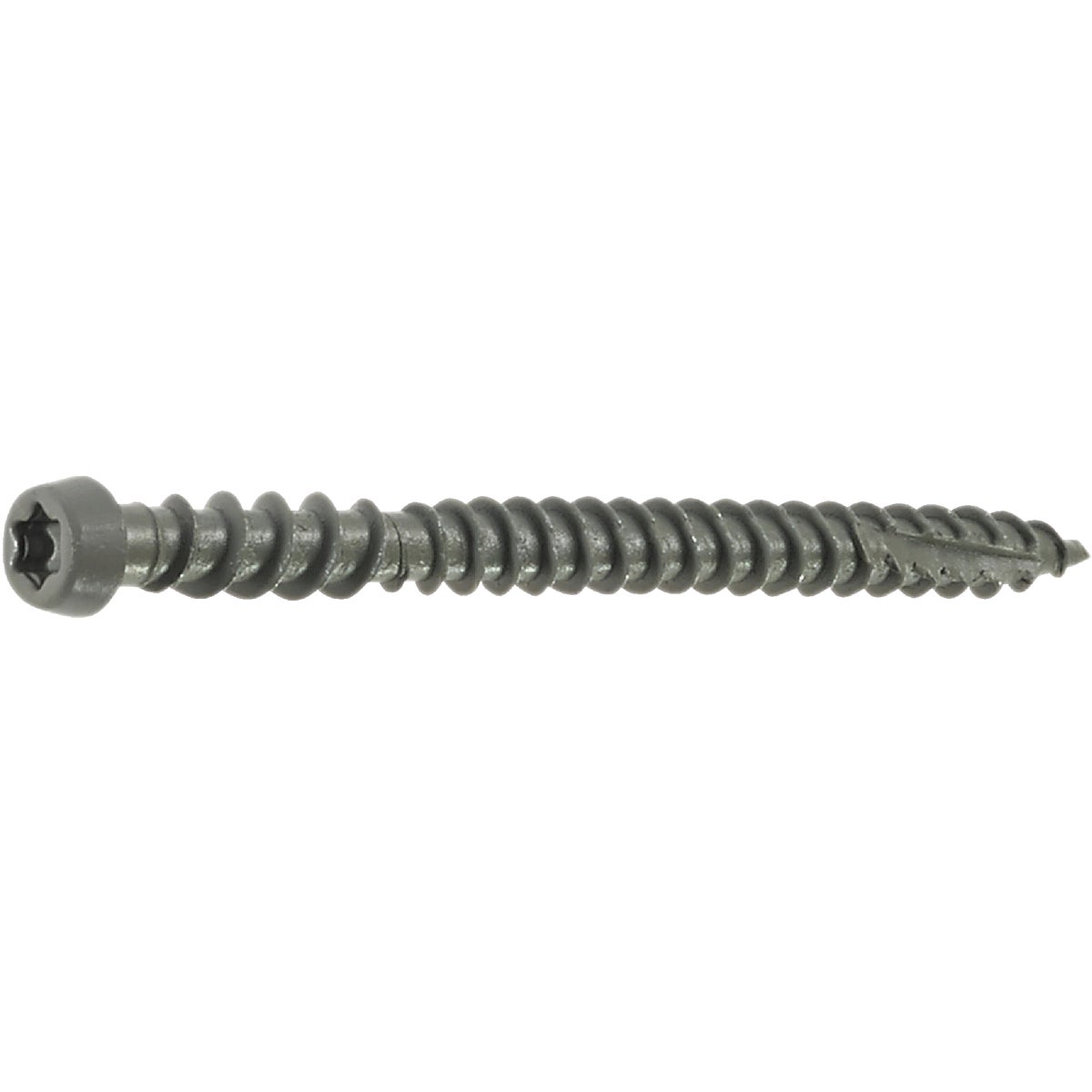 FastenMaster TrapEase #10 x 2-1/2 In. Gray Ultimate Composite Deck Screw (1050-Count Pail) Image 4