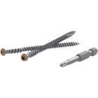 FastenMaster TrapEase #10 x 2-1/2 In. Brown Ultimate Composite Deck Screw (1050-Count Pail) Image 1