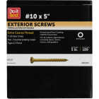 Do it #10 x 5 In. Gold Star Bugle-Head Wood Exterior Screw (5 Lb. Box) Image 1
