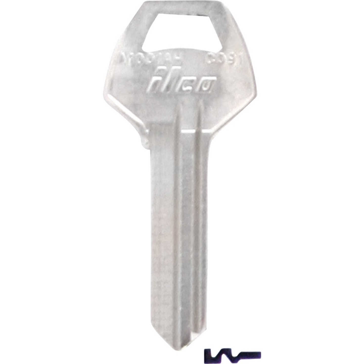 ILCO Corbin Nickel Plated House Key, CO91 / 1001AH (10-Pack) Image 1