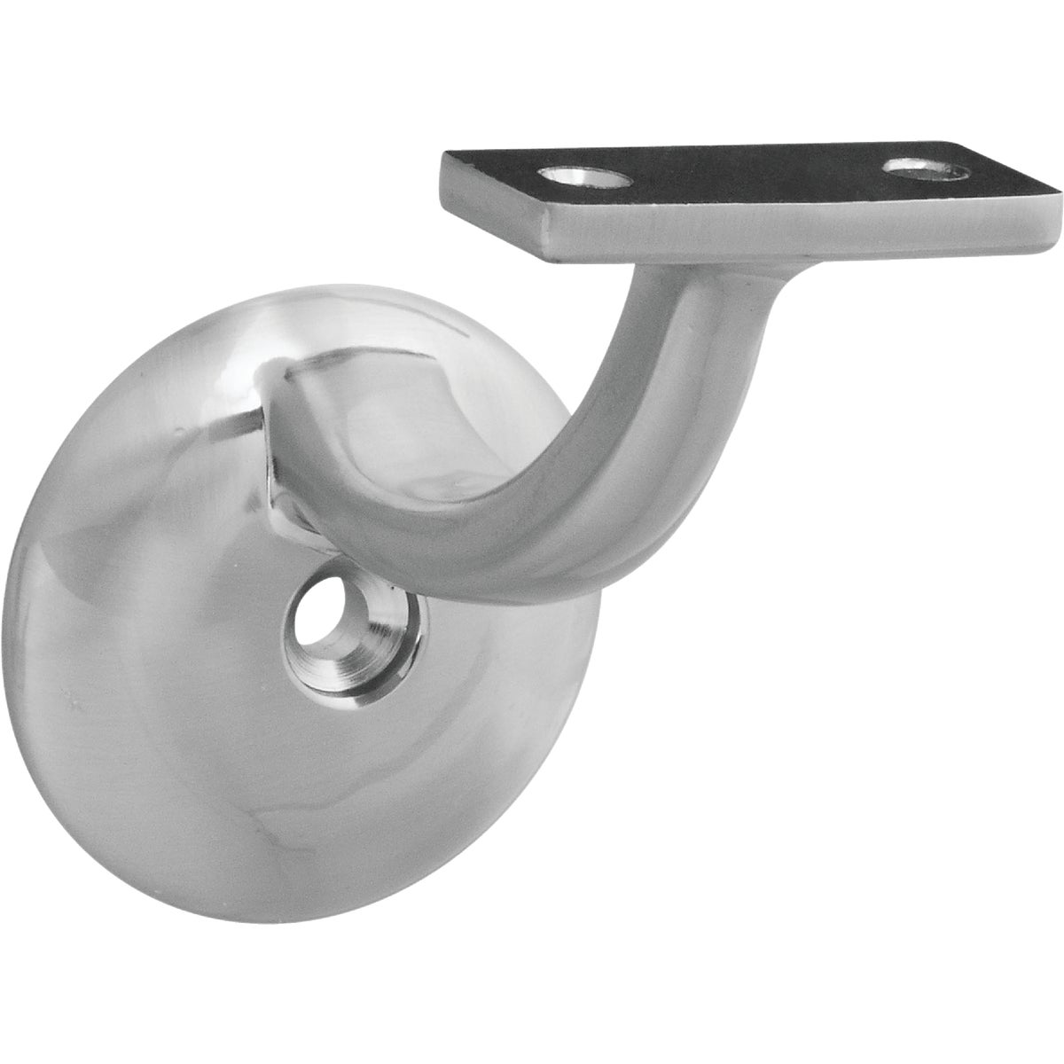 National Hardware Satin Nickel Zinc Handrail Bracket