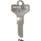 ILCO Dexter Nickel Plated House Key, DE2 / D1098B (10-Pack) Image 1