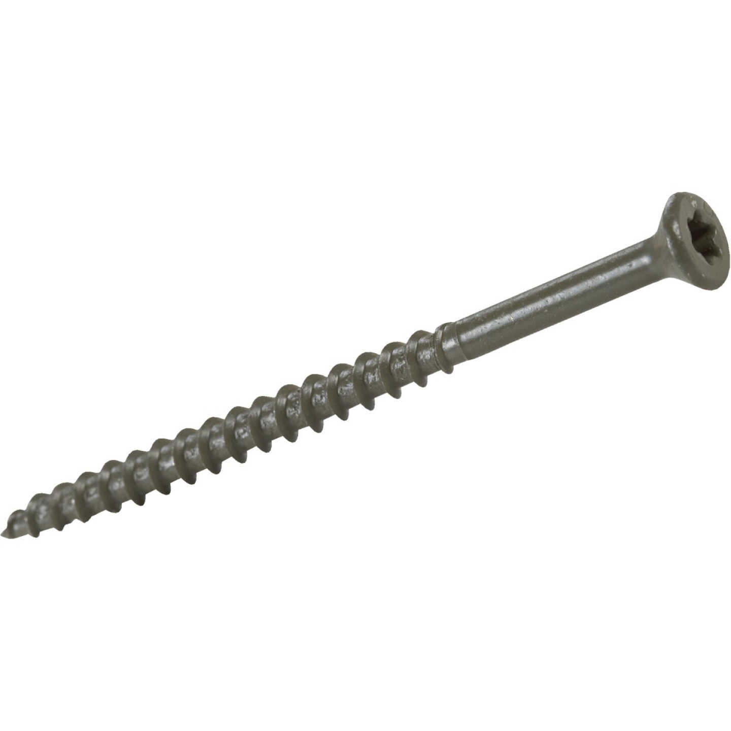 Do it Best PrimeGuard Plus #9 x 2-1/2 In. Star Drive Green Deck Screw (25 Lb.) Image 1