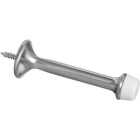 National Hardware 3 In. Satin Nickel Rigid Door Stop (2-Count) Image 1