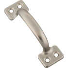 National Hardware 4 In. Satin Nickel Window Sash Lift Image 1