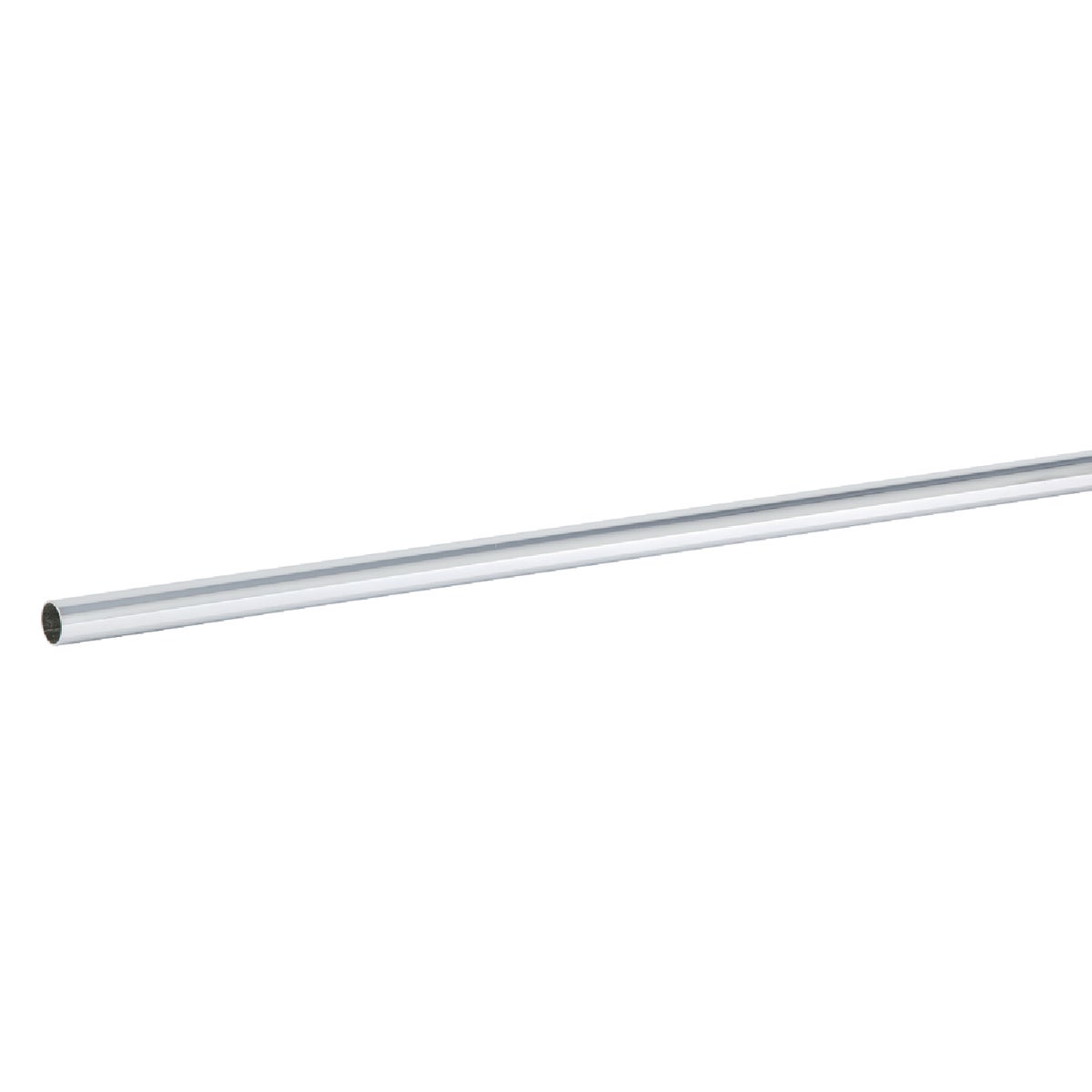 Organized Living FreedomRail 8 Ft. x 1 In. Closet Rod, Chrome