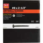 Do it #8 x 2-1/2 In. Coarse Thread Gray Phosphate Drywall Screw (5 Lb.-Box) Image 1