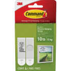Command 10 lb White Picture Hanging Strips, 4 Pairs Image 1