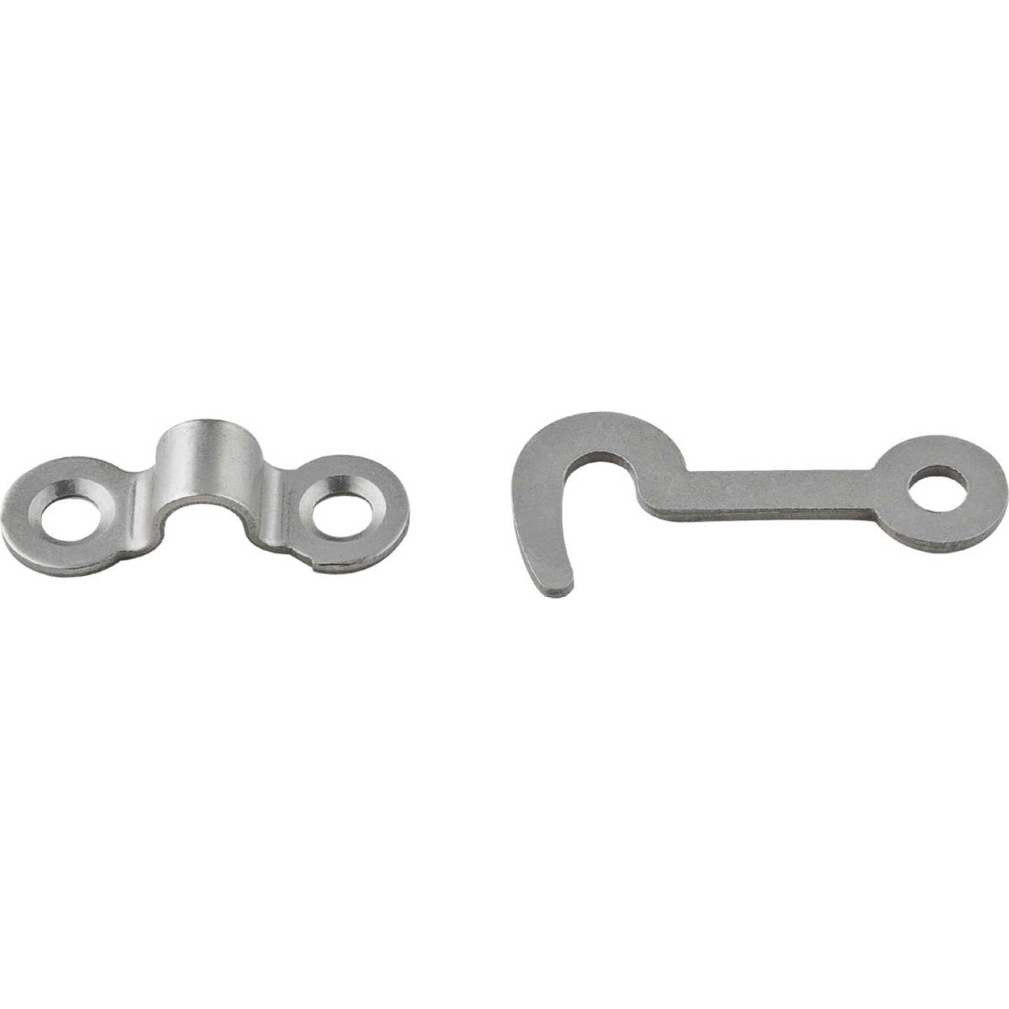 National Hardware Satin Nickel Decorative Hook and Staple (2 Count) Image 1