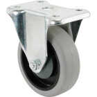 Shepherd Hardware 4 In. Thermoplastic Rigid Plate Caster Image 1