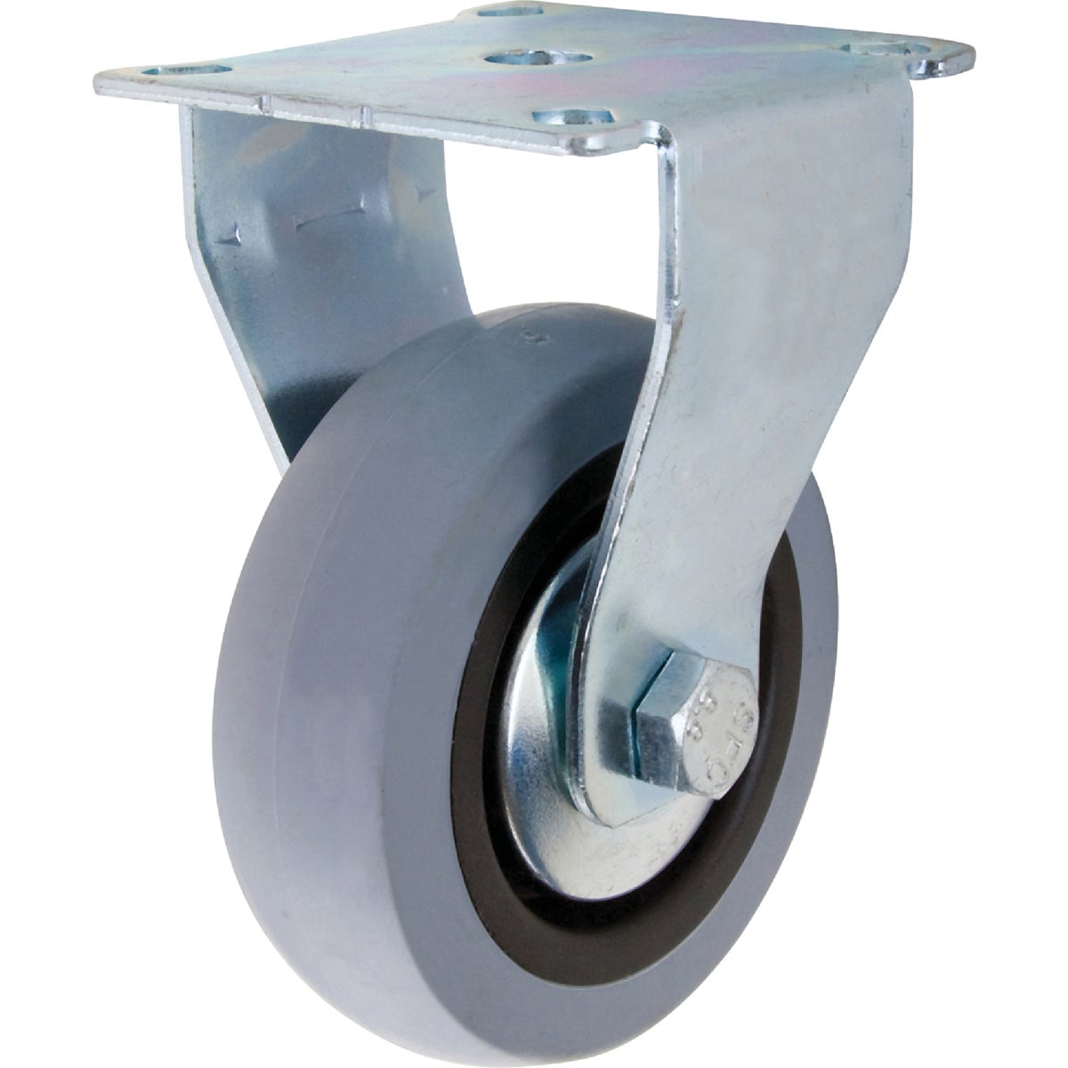 Shepherd Hardware 3 In. Thermoplastic Rigid Plate Caster