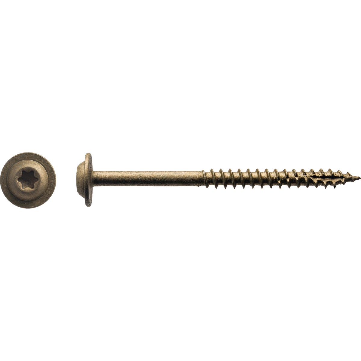 Big Timber #10 x 2-1/2 In. Star Cabinet Screw (1 Lb.) Image 2