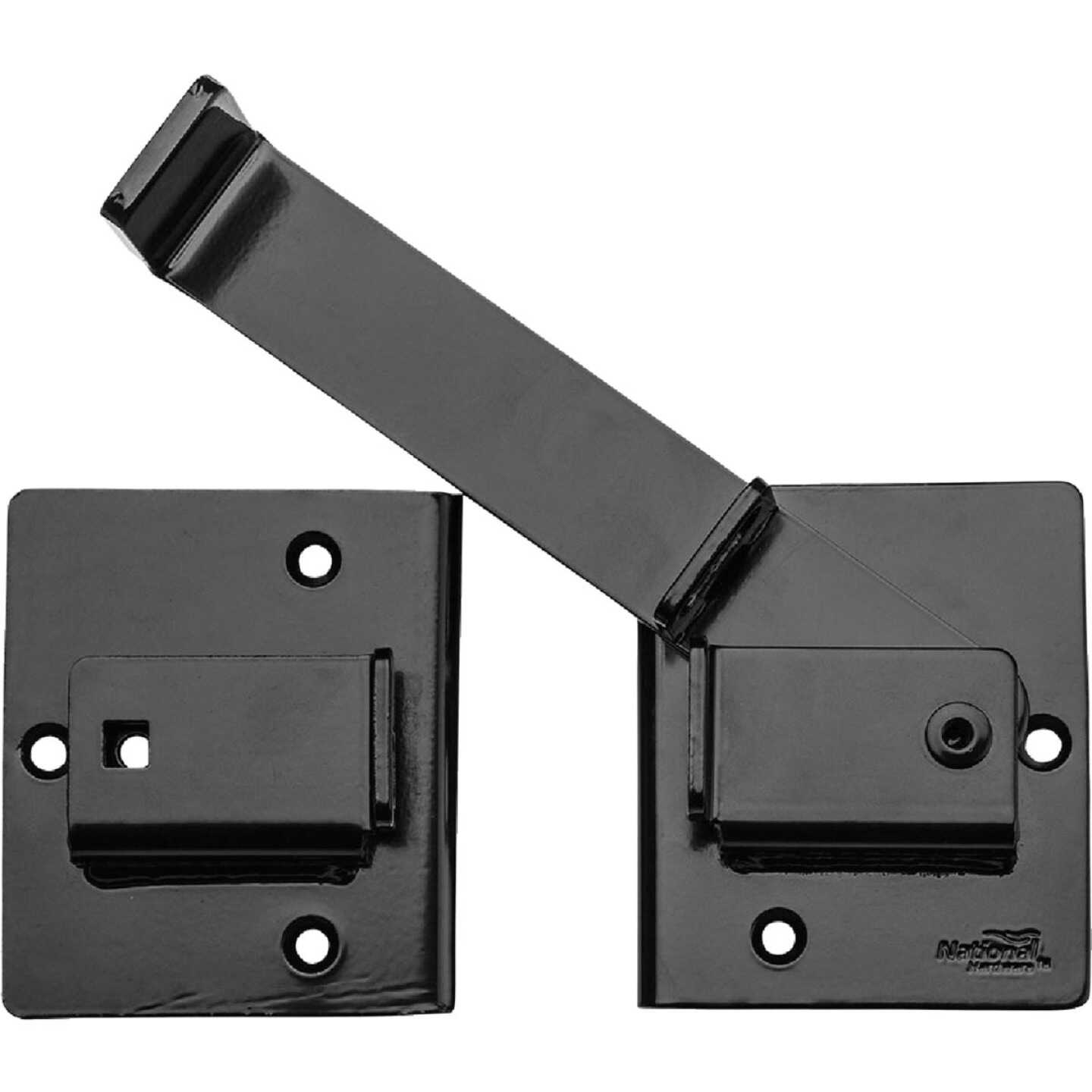 National Hardware Heavy-Duty Black Flip Gate Latch Image 2