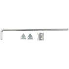 National Hardware 1/2 In. X 18 In. Zinc Plated Steel Cane Bolt Image 4