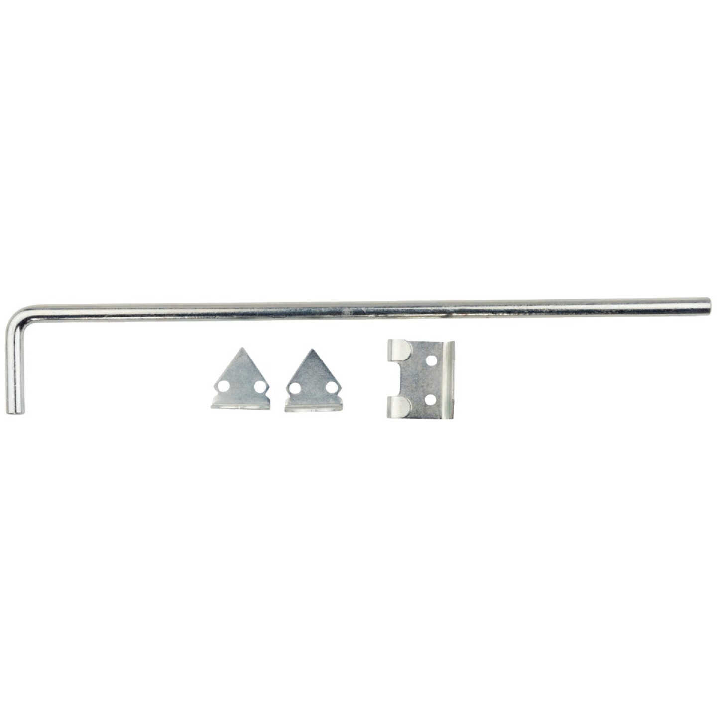 National Hardware 1/2 In. X 18 In. Zinc Plated Steel Cane Bolt Image 4