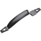 National Hardware 8-1/2 In. Black Ornamental Gate Pull Image 1