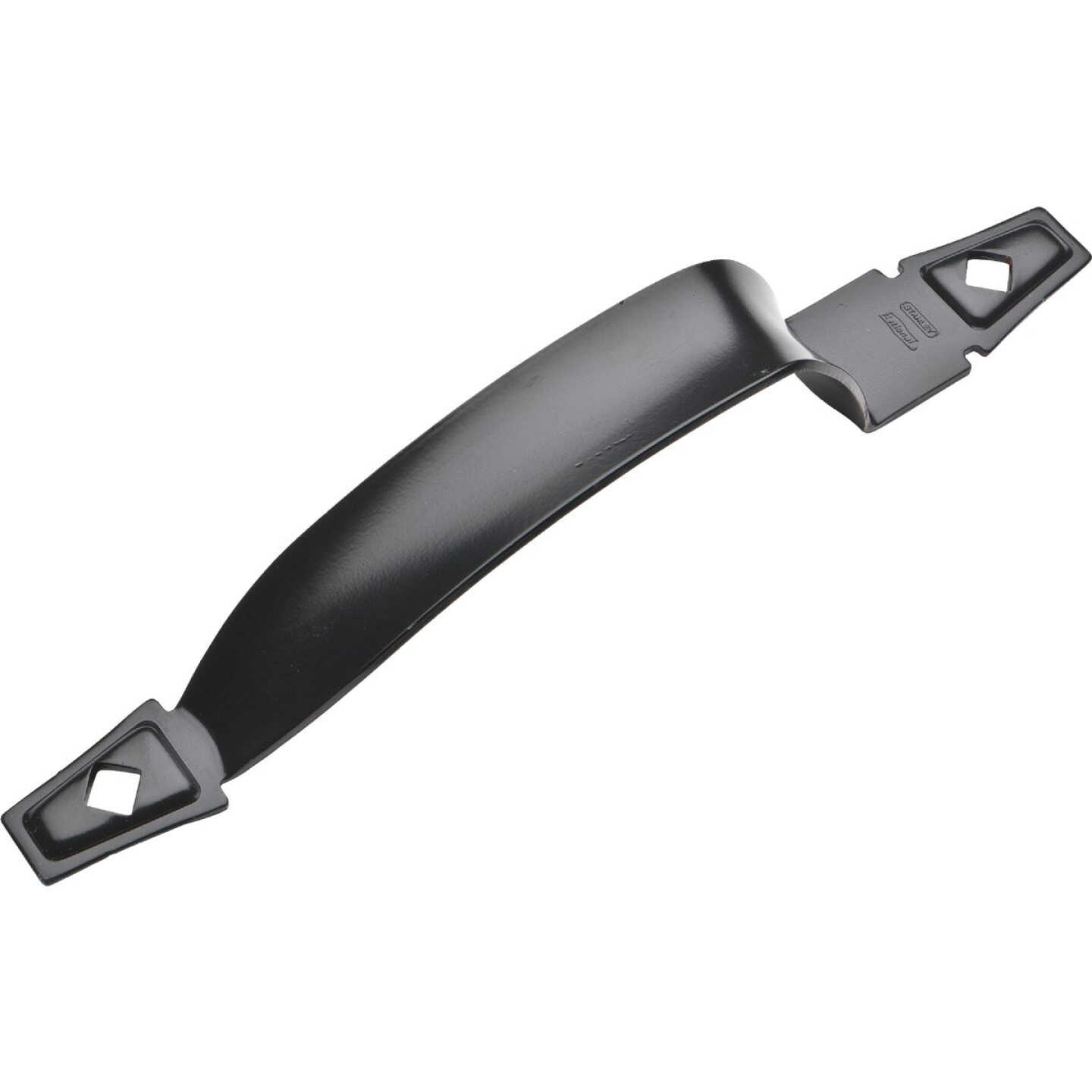 National Hardware 8-1/2 In. Black Ornamental Gate Pull Image 1