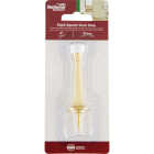 National Hardware 3 In. Brass Rigid Square Door Stop Image 2