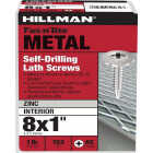 Hillman Fast-n-Tite #8 x 1 In. Truss Washer Head Self-Drilling Lath Screw (153-Count) Image 1