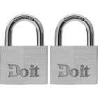 Do it 1-1/2 In. Aluminum Keyed Padlock (2-Pack) Image 1