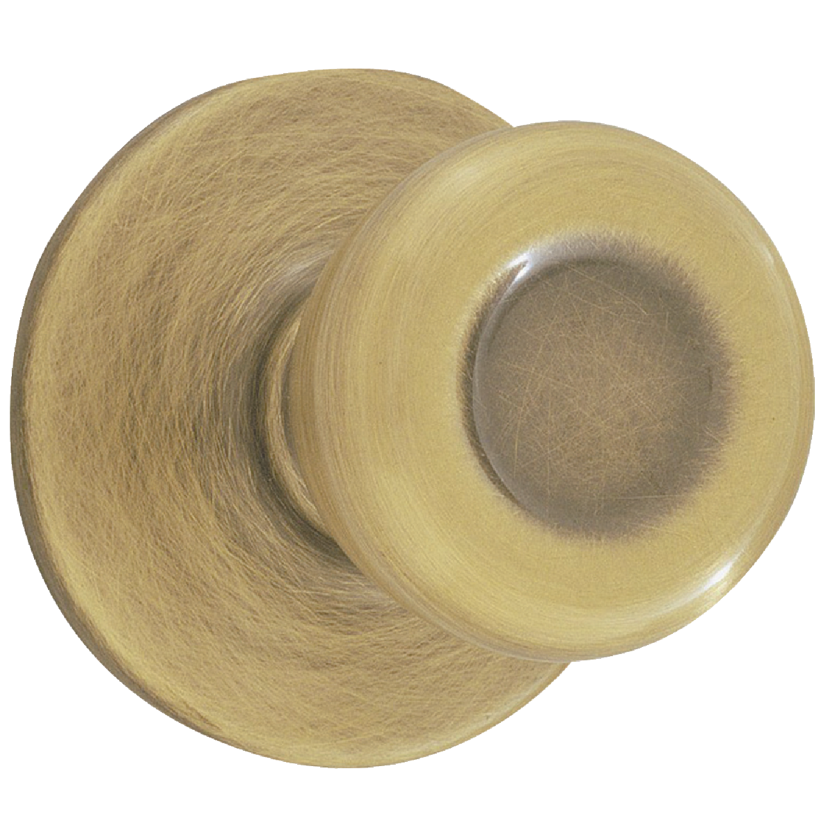 Kwikset Tylo Antique Brass Hall & Closet Door Knob