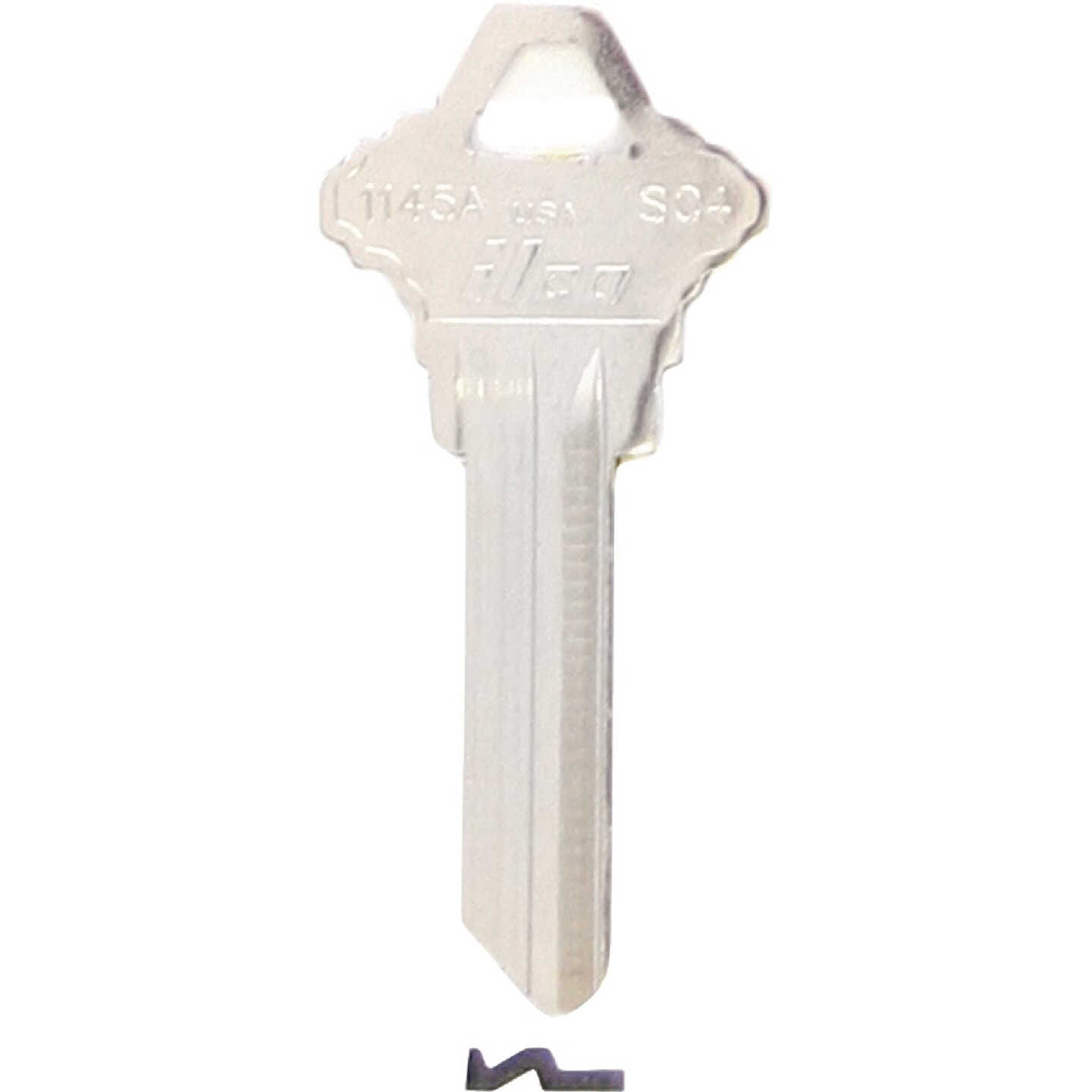 ILCO Schlage Nickel Plated House Key, SC4 / 1145A (10-Pack) Image 1