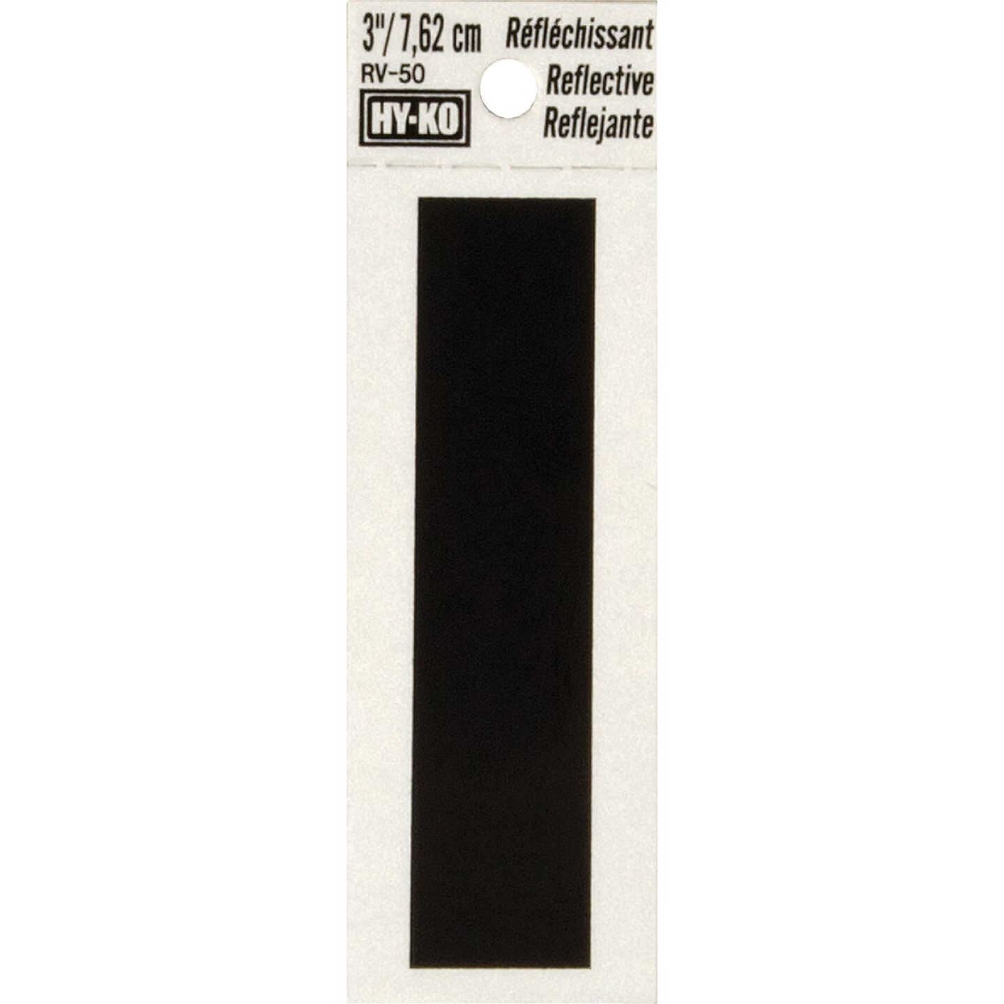 Hy-Ko Vinyl 3 In. Reflective Adhesive Letter, I Image 1