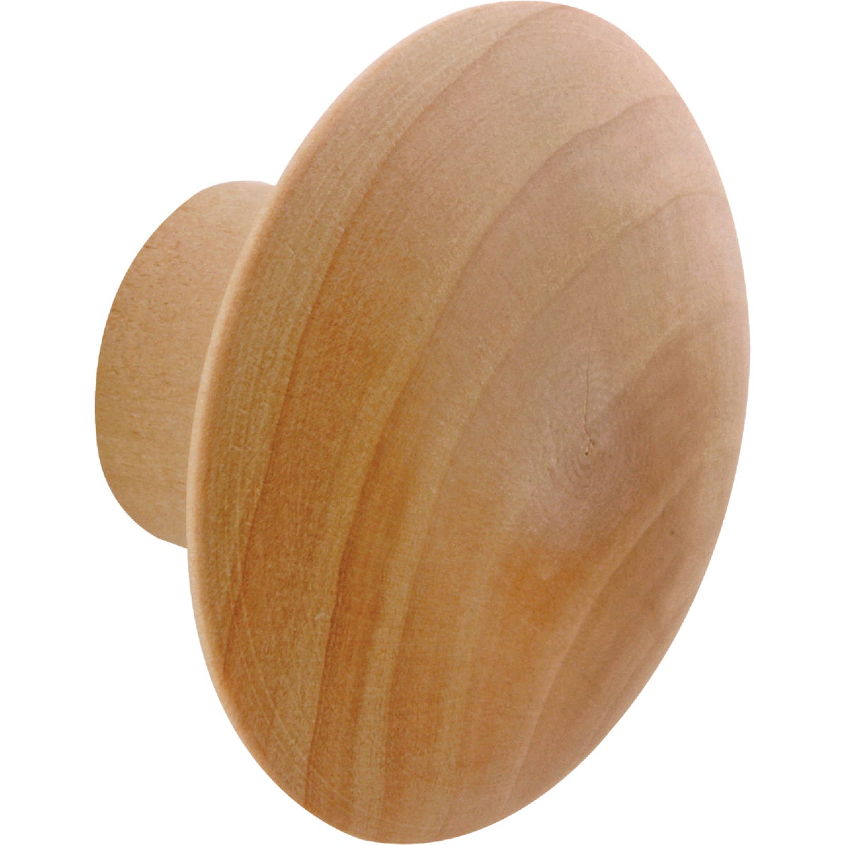 Prime-Line 1-3/4 In. Wood Bi-Fold Door Pull Knob With 11/16 In. Base  Image 1