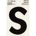 Hy-Ko Vinyl 3 In. Reflective Adhesive Letter, S Image 1