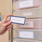 Wrap-It Storage Stick 'Em 3/4 In. x 3-1/2 In. White Hook & Loop Strip (8-Count) Image 2